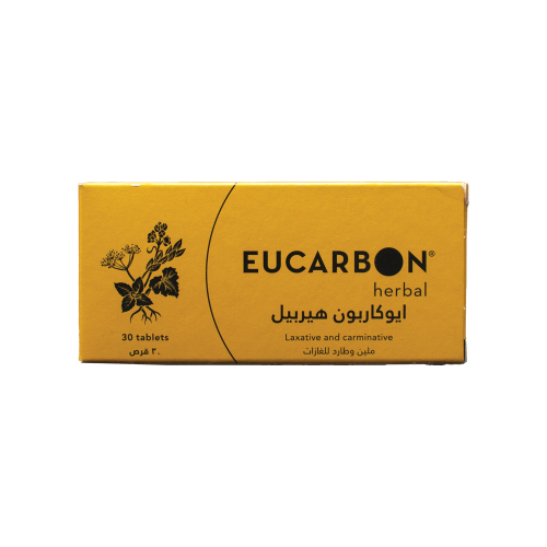 ايوكاربون ملين وطارد للغازات 30 قرص | EUCARBON HER...