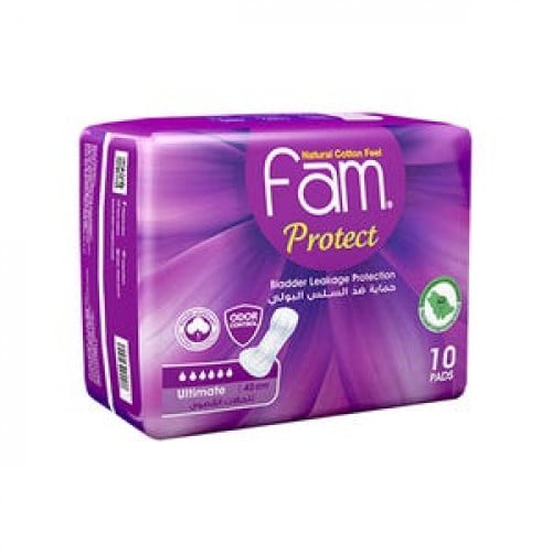 فام بروتكت حماية ضد السلس البولي 10 حفاض