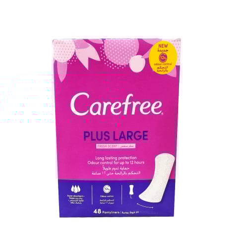 كيرفري فوط نسائية يومية (لارج) عطر منعش 48 حبة
