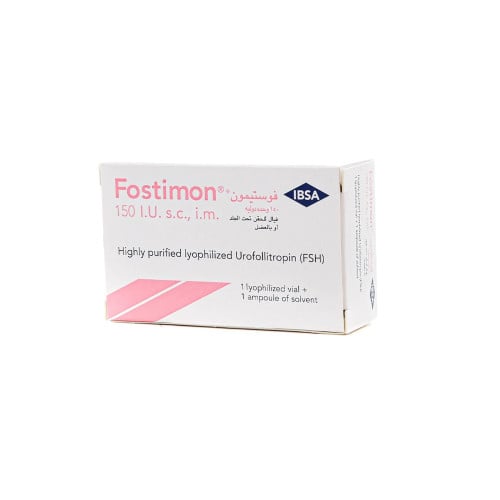 فوستيمون 150 وحده 1فيال | FOSTIMON 150 IU IM 1 VIA...