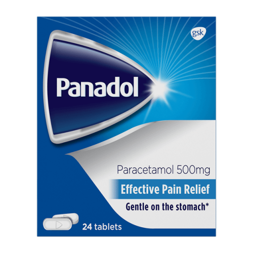 بنادول الأزرق 500 مجم العادي 24 قرص | PANADOL BLUE...