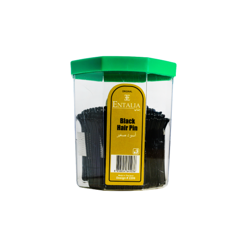 ENTALIA HAIR PINS SMALL BLACK 250PCS | انتاليا بنس...