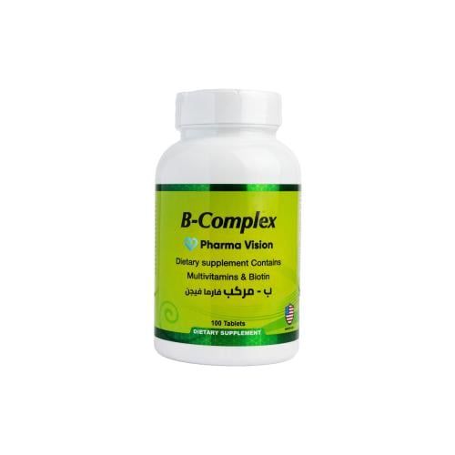 فارما فيجن فيتامين ب المركب مع البيوتين 100 قرص |...