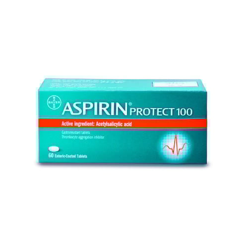 اسبرين بروتكت 100 مجم 60 قرص | ASPIRIN PROTECT 100...