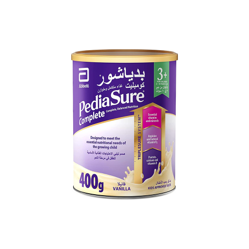 PEDIASURE VANILLA 3+ 400 G | بيدياشور كومبليت مكمل...
