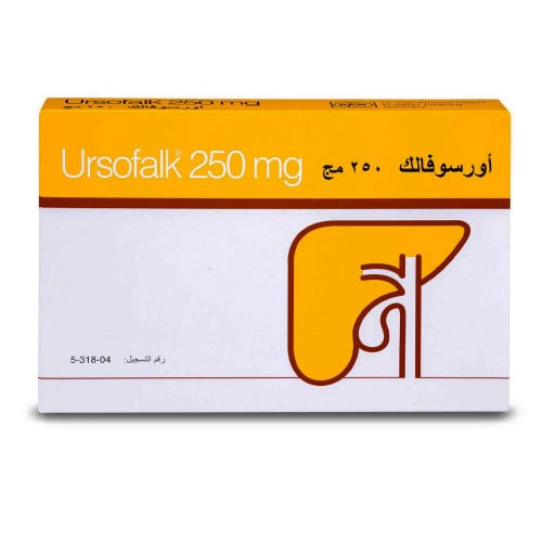 اورسوفالك 250 مجم 50 كبسولة | URSOFALK 250MG 50CAP