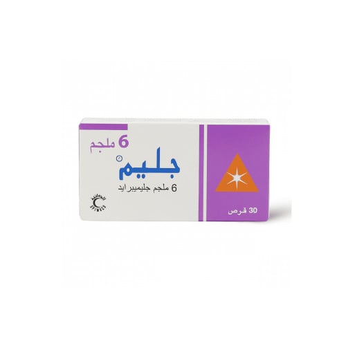 جليم 6 مجم 30 قرص | GLIM 6 MG 30 TAB