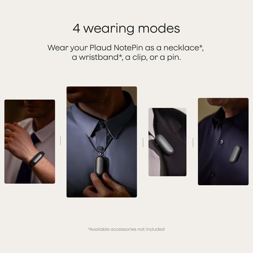 مسجل صوت بالذكاء الاصطناعي PLAUD NotePin AI مع الت...