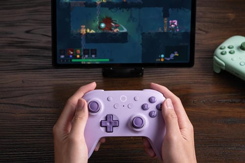 وحدة تحكم لاسلكية 8BitDo Ultimate 2C بتقنية Hall E...