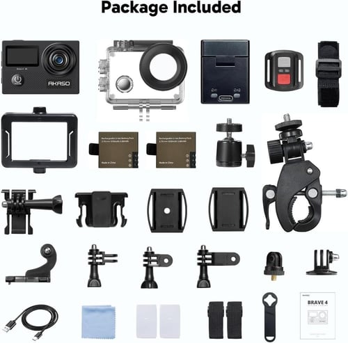 اكاسو كاميرا اكشن BRAVE 4 واي فاي عالية الوضوح بدق...