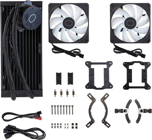 مبرد مائي MasterLiquid 360L Core ARGB لوحدة المعال...