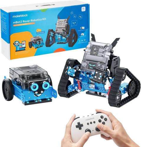 روبوت Makeblock mBot2 Rover Emo، مجموعة روبوتات تف...