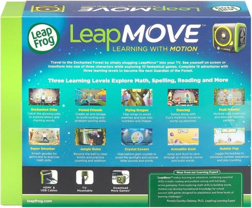 نظام ألعاب الفيديو LeapFrog LeapMove للتعلم النشط