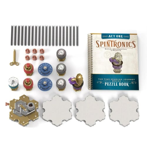 Spintronics Act One: بناء الدوائر الميكانيكية لحل...