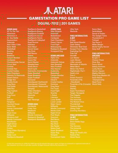 جهاز ألعاب Atari Gamestation Pro من ماي أركيد: جها...