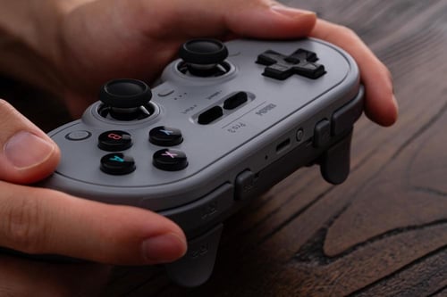 وحدة تحكم ألعاب بلوتوث 8BitDo Pro 3، متوافقة مع Sw...