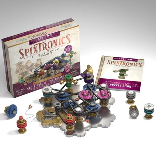 Spintronics Act Two: بناء الدوائر الميكانيكية لحل...