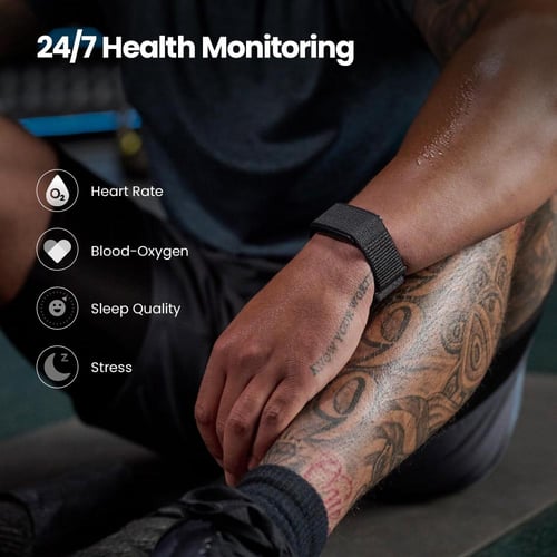 Amazfit Helio Strap ِسوار الذكي لتتبع اللياقة البد...