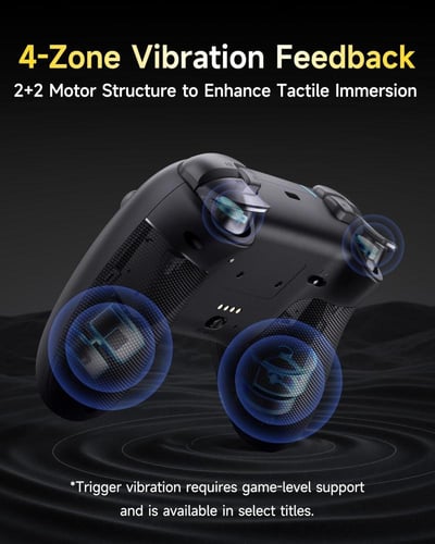 وحدة تحكم EasySMX X05 Pro اللاسلكية للكمبيوتر الشخ...