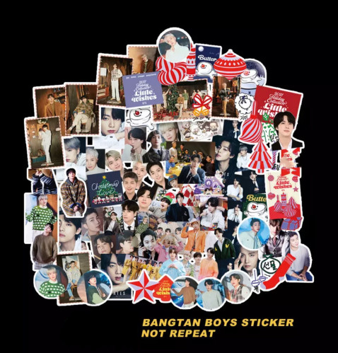 ستيكرات بتس (عشوائية) BTS Stickers