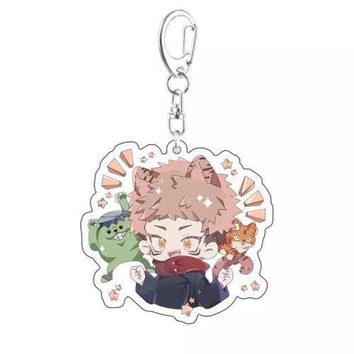 ميدالية يوجي ايتادوري Jujutsu Kaisen Keychain
