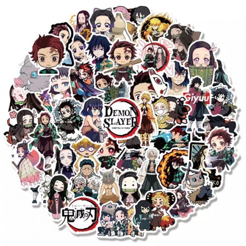 ستيكرات قاتل الشياطين Demon Slayer Stickers