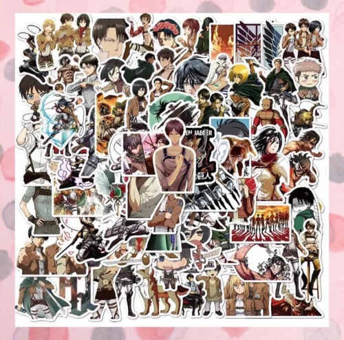 ستيكرات هجوم العمالقة Attack on titans Stickers