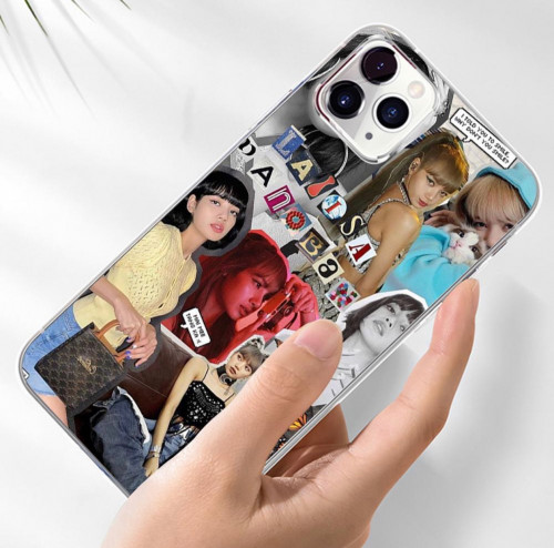 كفر جوال بلاكبينك ليسا iPHONE 7Plus/8Plus Case