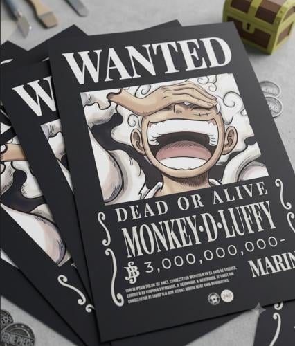 بوستر لوفي من ون بيس One Piece Posters