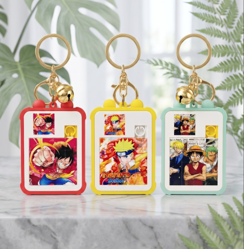 ميدالية لعبة Slide Puzzle Keychains