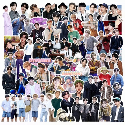 ستيكرات بتس (عشوائية) BTS Stickers