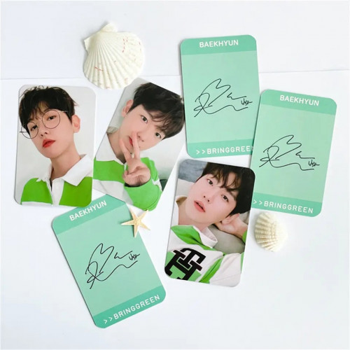 فوتوكارد بيكهيون من اكسو EXO Photocard