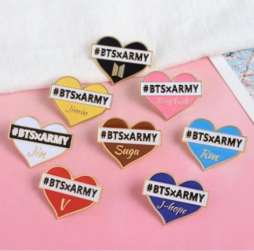 بروش بتس BTS Brooches