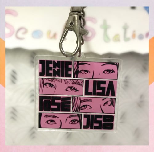 ميدالية بلاكبينك BlackPink Keychain