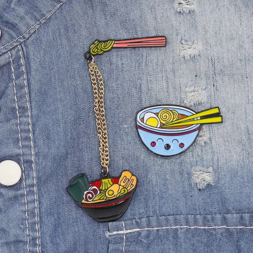 بروش أكل ياباني Japanese Brooches