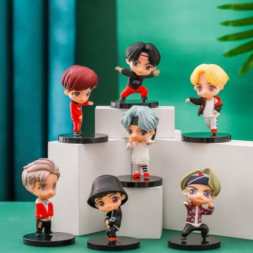 (مجسمات تشيبي بتس (تيني تان BTS Tiny tan Mini Figu...