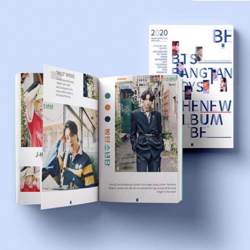 ميني فوتوبوك Mini PhotoBook BTS [B;E]