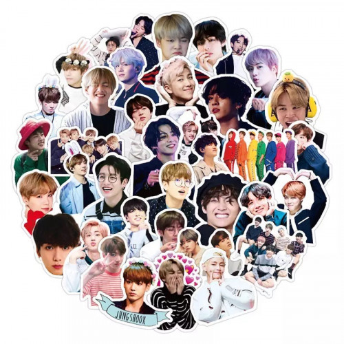ستيكرات بتس (حسب العضو) BTS Stickers