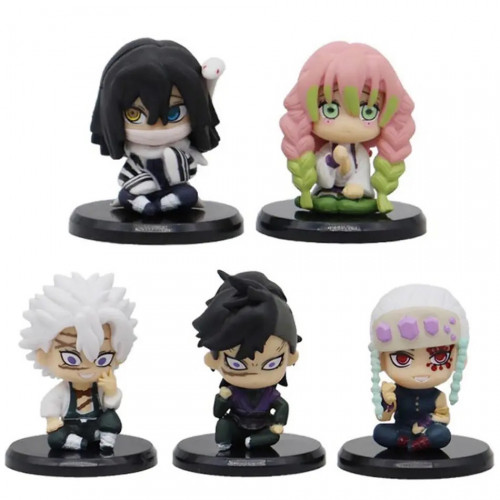 مجسمات تشيبي قاتل الشياطين Demon Slayer Mini Figur...