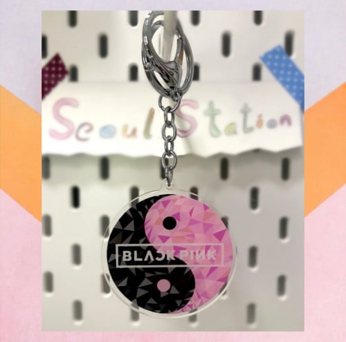 ميدالية بلاكبينك BlackPink Keychain