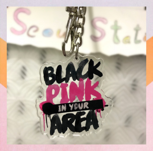ميدالية بلاكبينك BlackPink Keychain