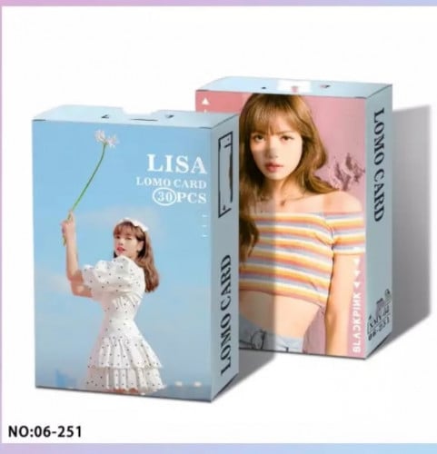 فوتوكارد ليسا من بلاكبينك BlackPink Photocard