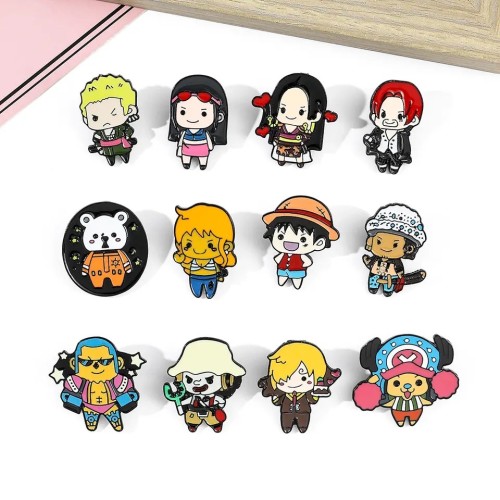 بروشات ون بيس One Piece Brooches