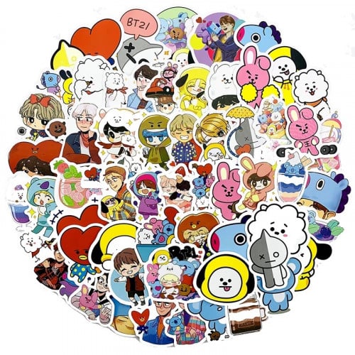 ستيكرات بتس (عشوائية) BT21 Stickers
