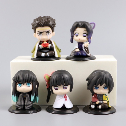 مجسمات تشيبي قاتل الشياطين Demon Slayer Mini Figur...