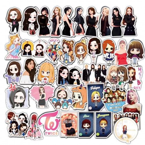 ستيكرات توايس (عشوائية) TWICE Stickers