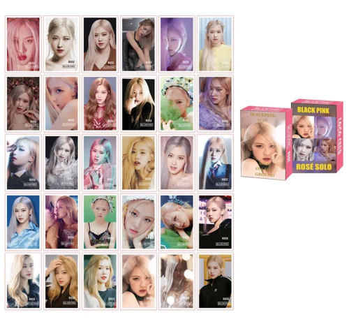 فوتوكارد بلاكبينك روزي BlackPink Photocard