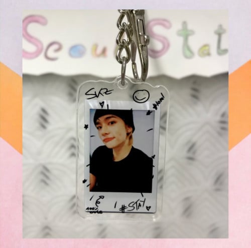 ميدالية هيونجين من ستراي كيدز Stray Kids Keychain