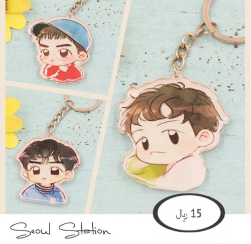 ميداليات اكسو EXO Keychains