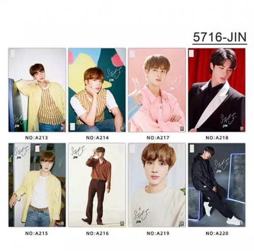 بوسترات جين من بتس BTS JIN Posters
